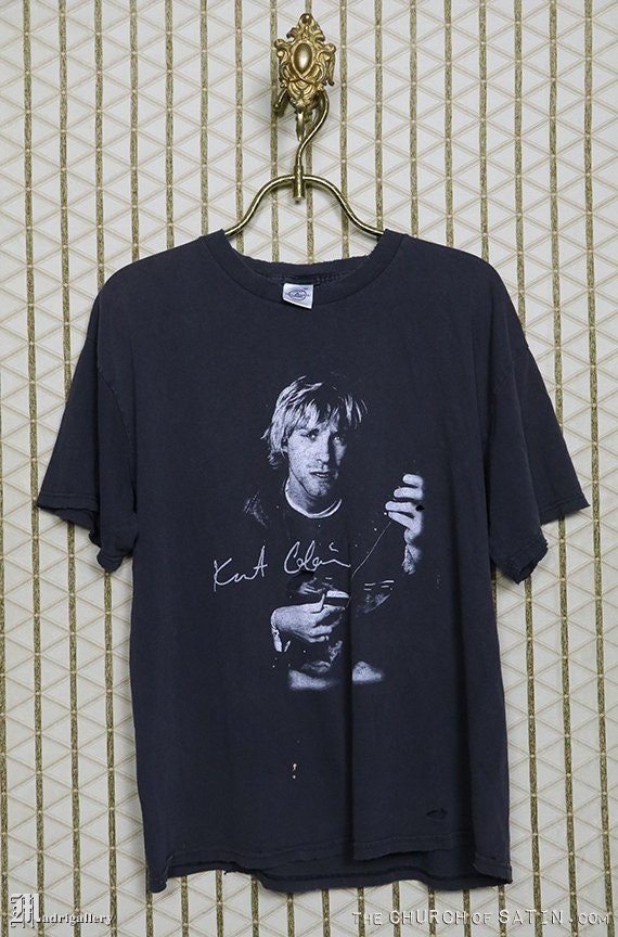 Kurt Cobain Vintage Tee Mudhoney Alice Chains Soundgarden Smashing Pumpkins Pearl Jam Melvins Hole Thrashed (1)