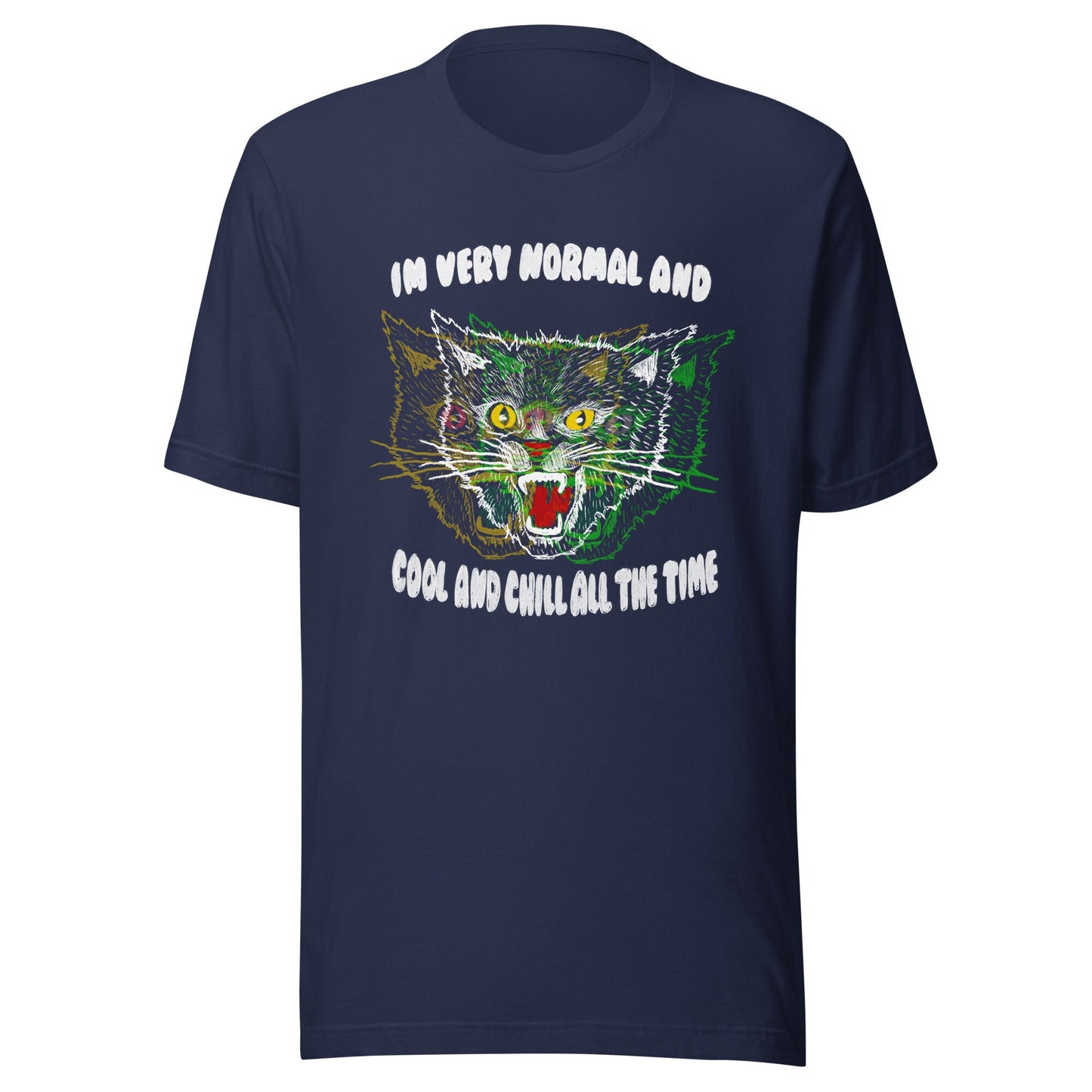 Cat Very Normal Ordinary Unisex T-shirt, Sweatshirt, Hoodie (2)
