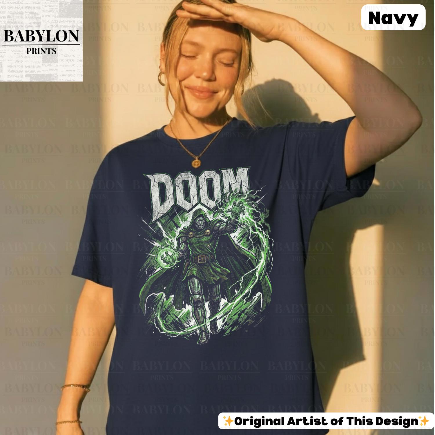 Vintage Doctor Doom Retro Marvel Avengers Avengers Doomsday Merch Retro Marvel Villain Victor Von Doom (3)