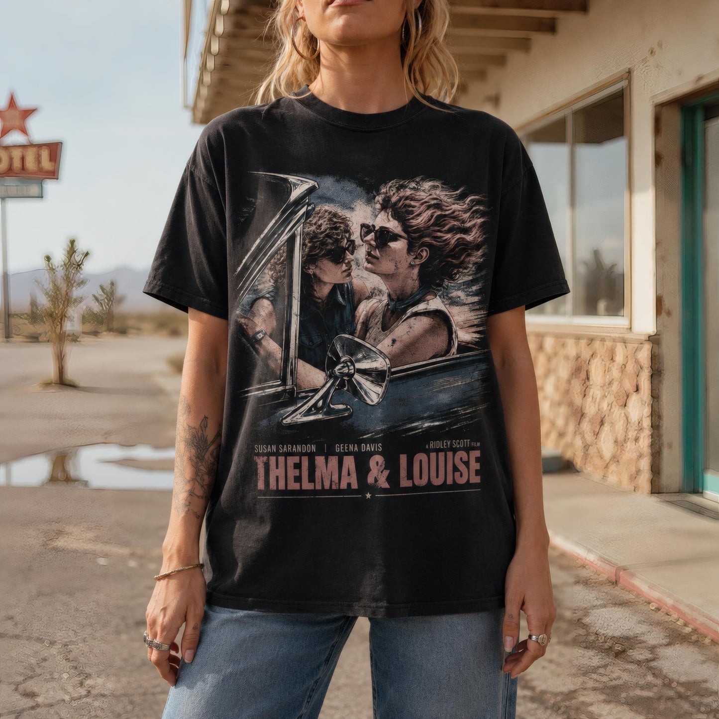 Thelma Louise Vintage Inspired Comfort Unisex T-shirt, Sweatshirt, Hoodie (1)