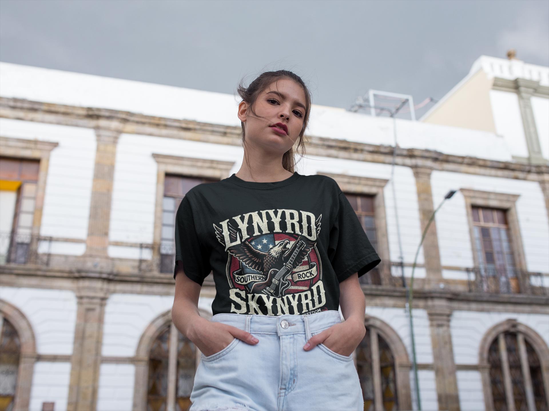 Lynyrd Skynyrd Free Bird Lynyrd Skynyrd Merch Rock Tee Southern Rock Lovers Music (4)