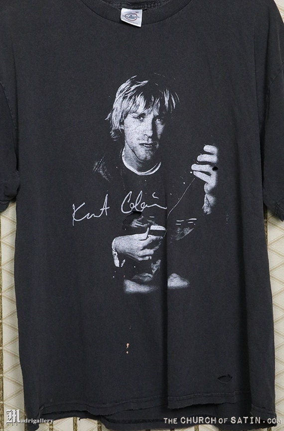 Kurt Cobain Vintage Tee Mudhoney Alice Chains Soundgarden Smashing Pumpkins Pearl Jam Melvins Hole Thrashed (2)