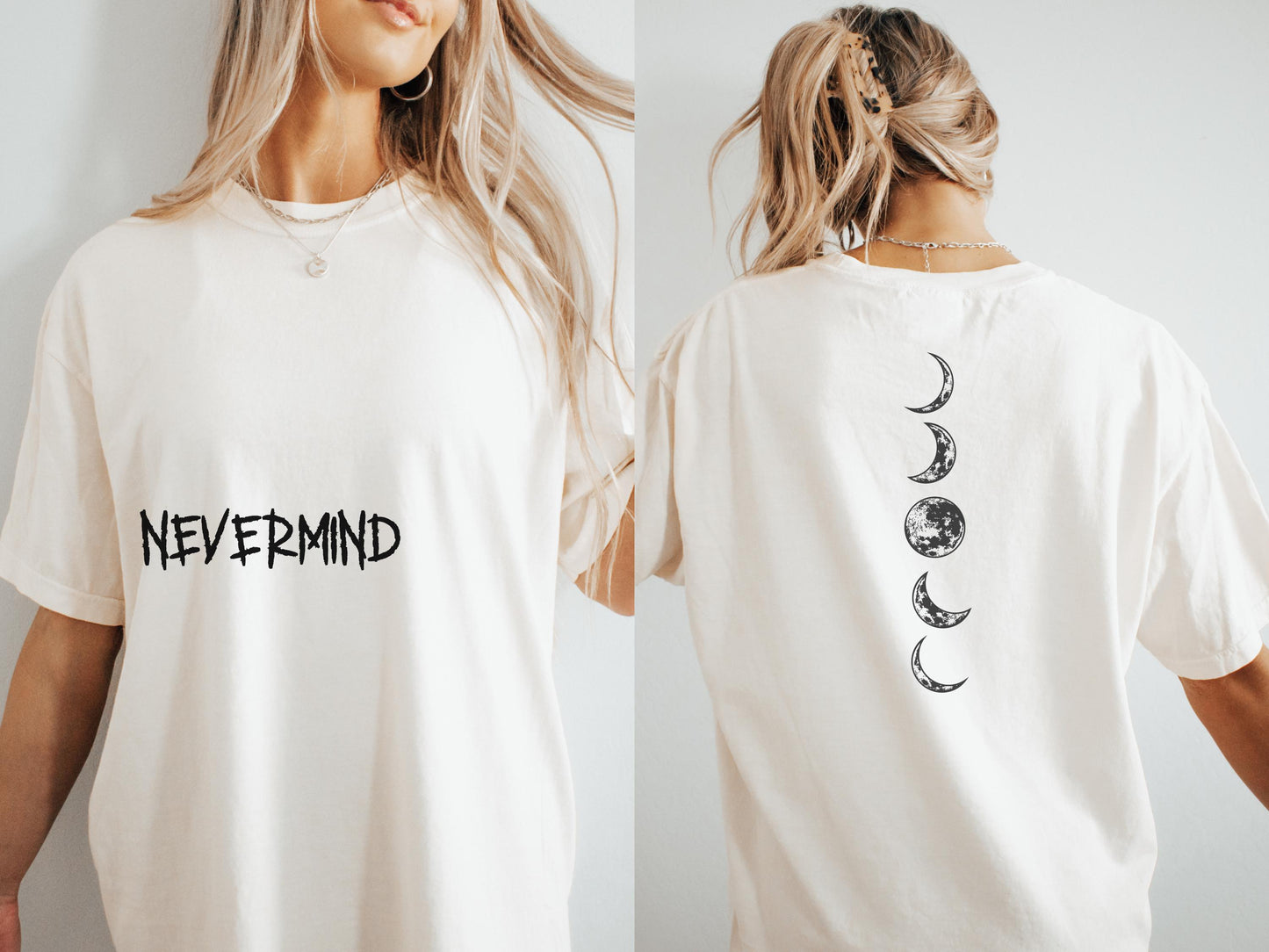 Nevermind Tattoo Pjm Moon Phases 384 Unisex T-shirt, Sweatshirt, Hoodie (1)