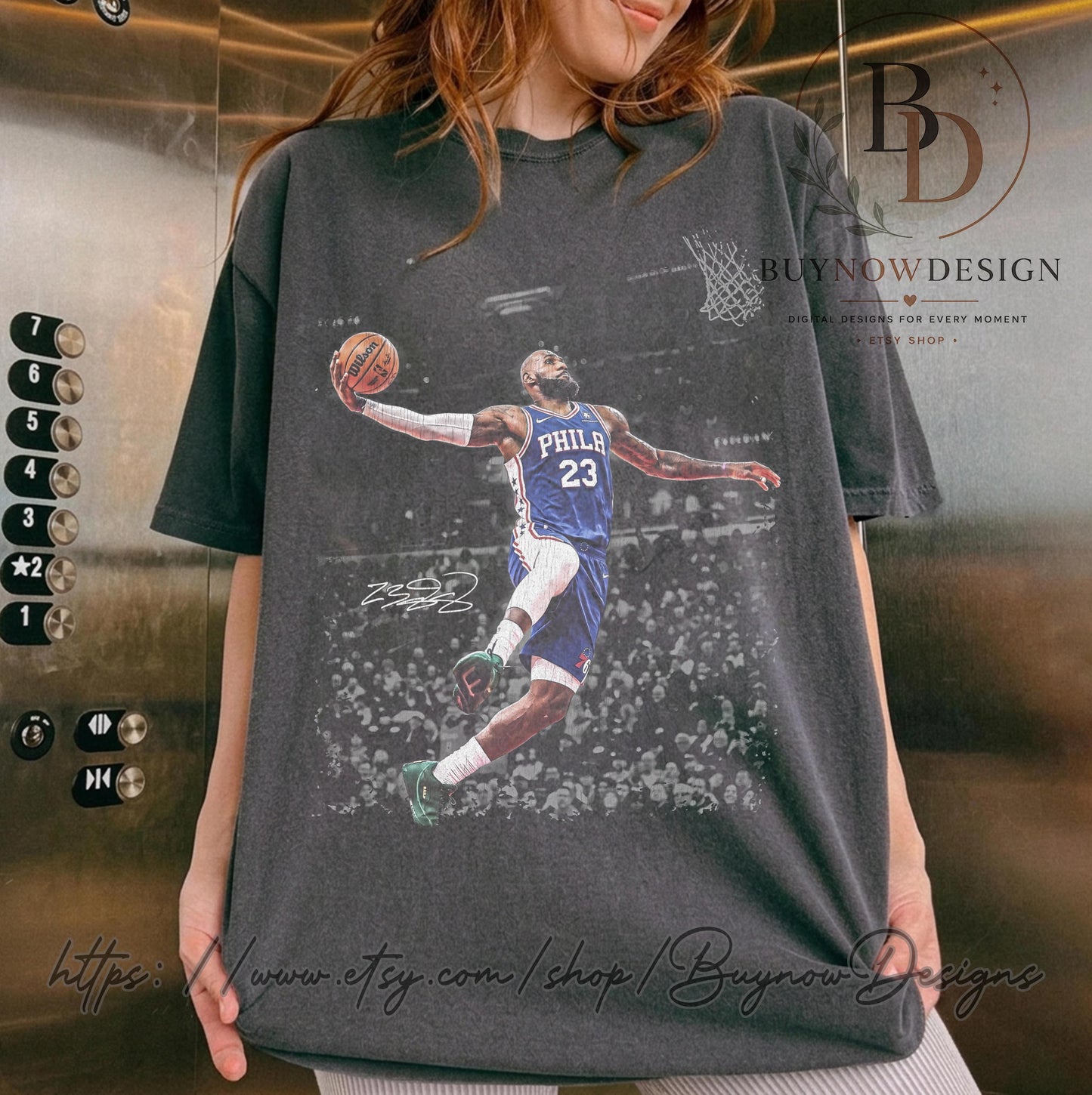 Comfort Colors Lebron James Sixers Unisex T-shirt, Sweatshirt, Hoodie (1)