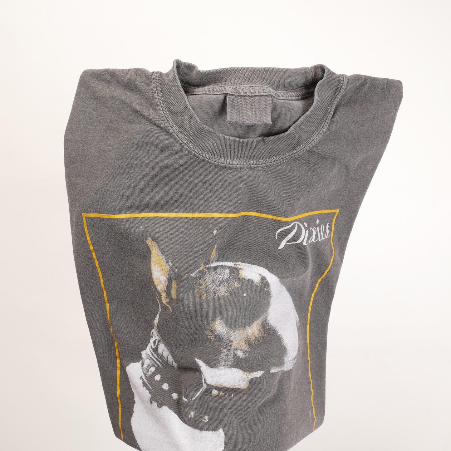 Pixies Here Comes Man Tee Ultra Faded Post Punk Alternative Noise Grunge Band Bull Terrier Dog Shoegaze Album Cover Xl (2)