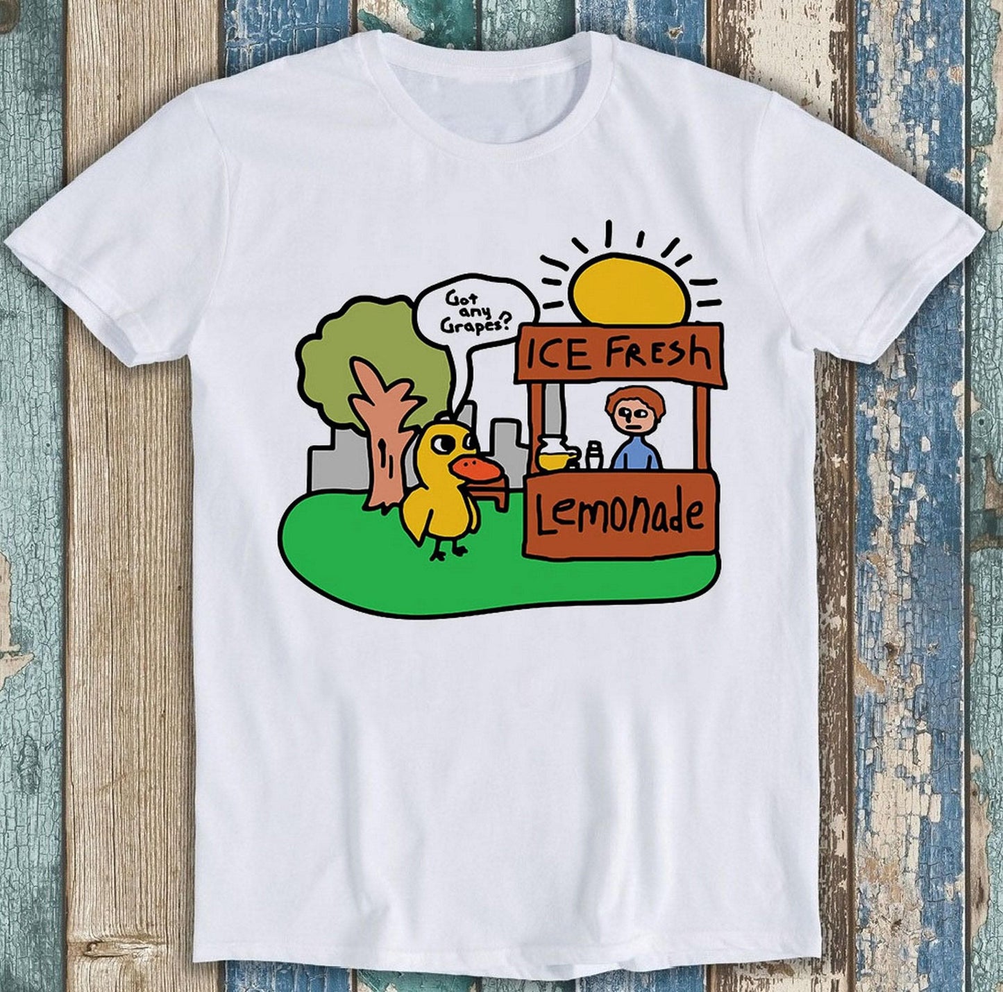 Got Any Grapes Lemonade Memes Jokes Duck Song Humor Limited Edition Seller Meme Tee T1597 (1)