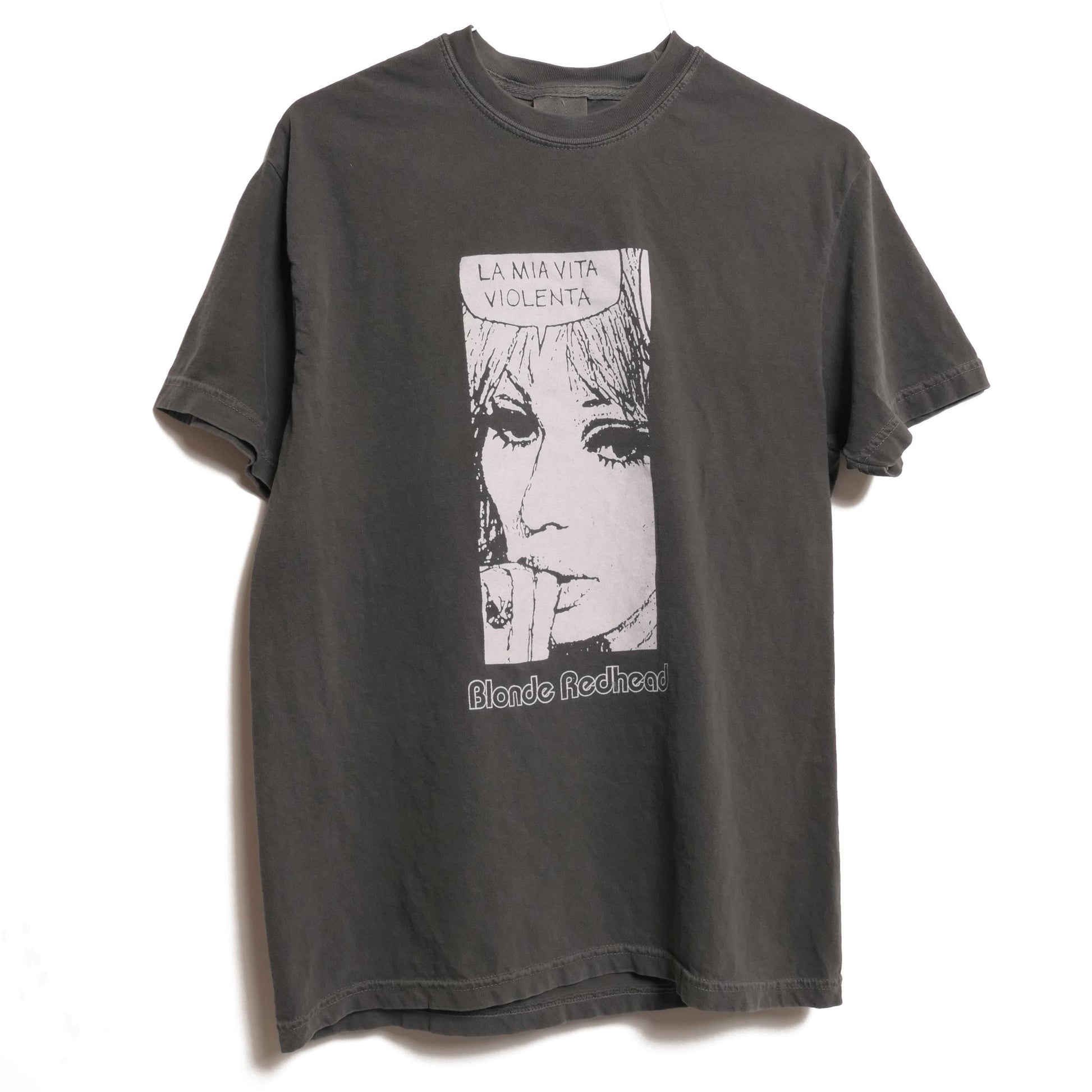 Blonde Redhead Band Tee Ultra Faded Shoegaze Ambient Post Rock Noise Chill Slowdive Shoegazer Album Single Faded Heavyweigh Medium (1)