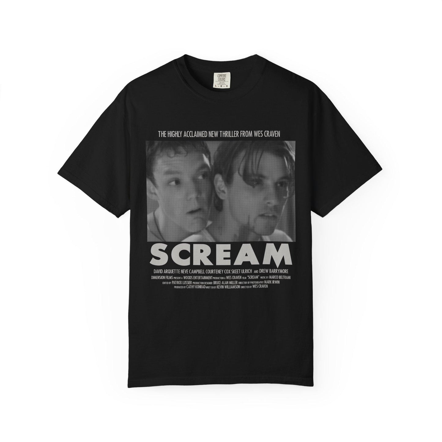 Halloween Scream Movie Tee Spooky Season Comfort Colors (2)
