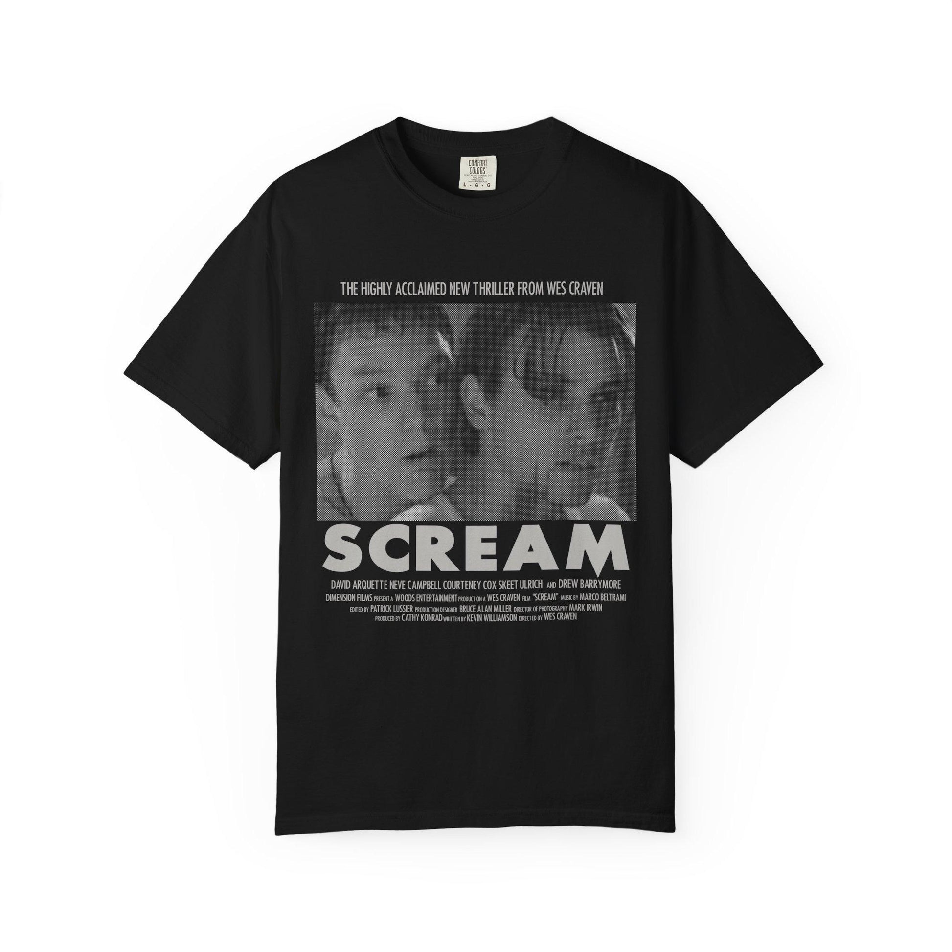 Halloween Scream Movie Tee Spooky Season Comfort Colors (2)