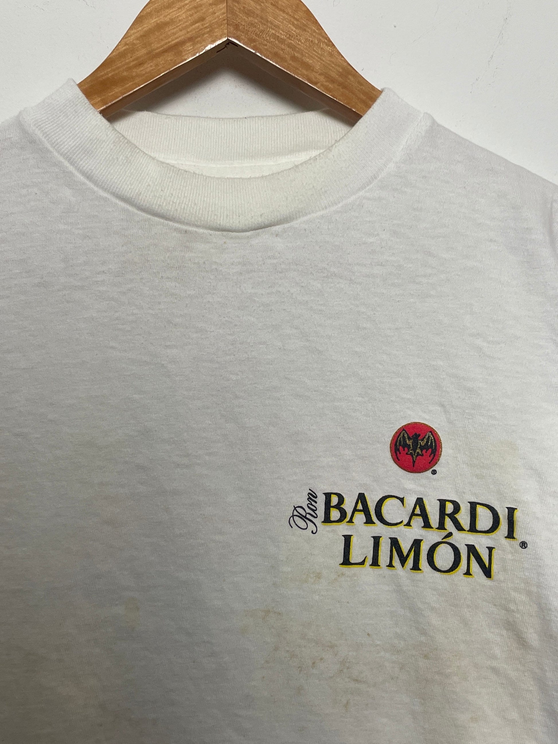 Vintage 1990s Bacardi Limon Revolutionary Citrus Spirit Rum Size Medium (4)