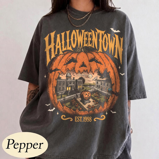 Comfort Colors Halloweentown Est 1998 Halloweentown University Retro Halloweentown Fall Halloween (1)