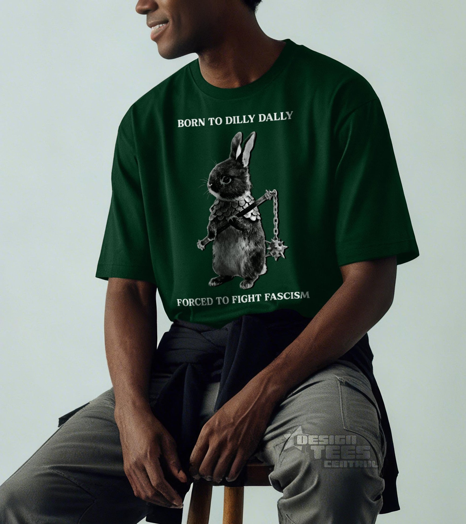 Born Dilly Dally Forced Fight Fascism Unisex T-shirt, Sweatshirt, Hoodie (4)