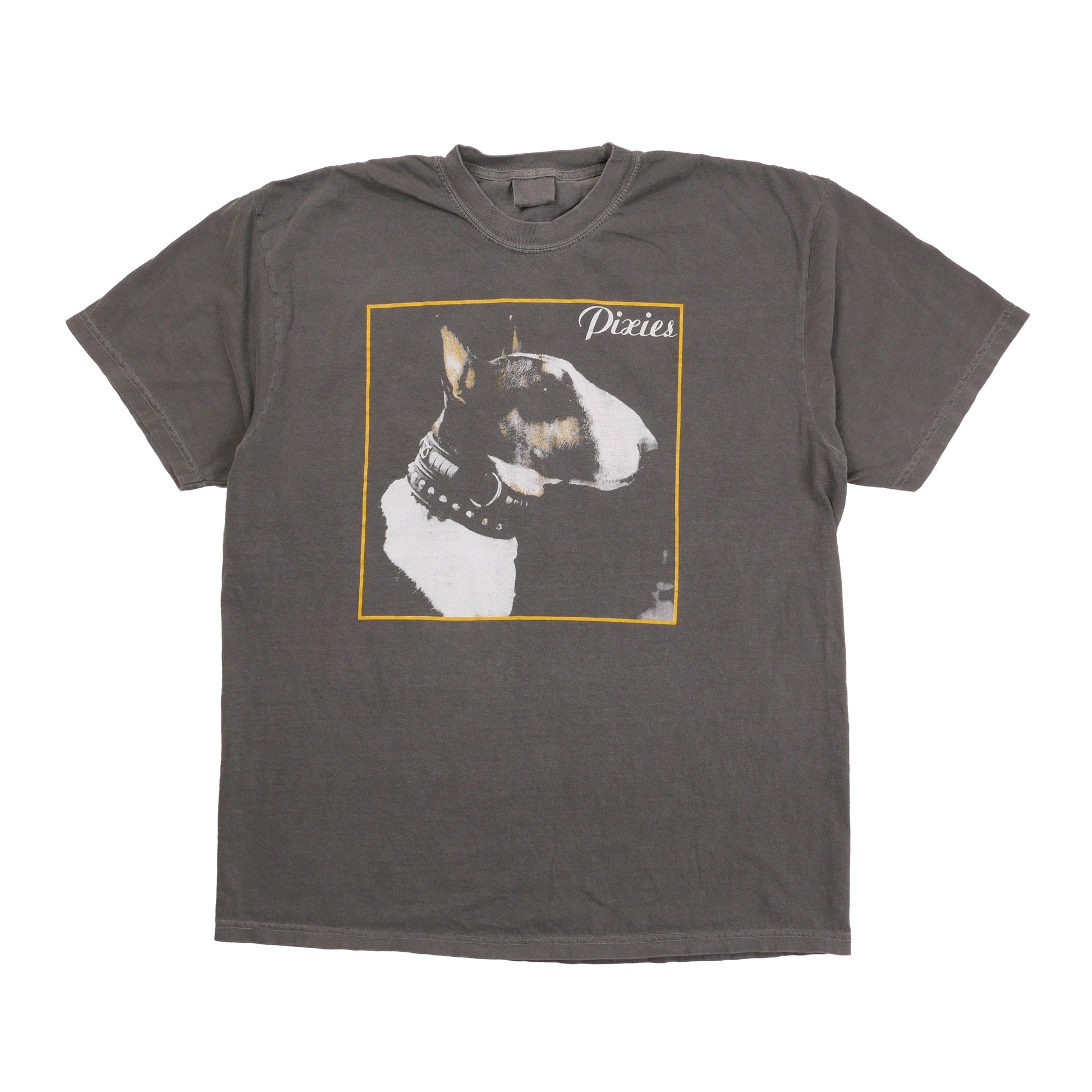 Pixies Here Comes Man Tee Ultra Faded Post Punk Alternative Noise Grunge Band Bull Terrier Dog Shoegaze Album Cover Xl (1)