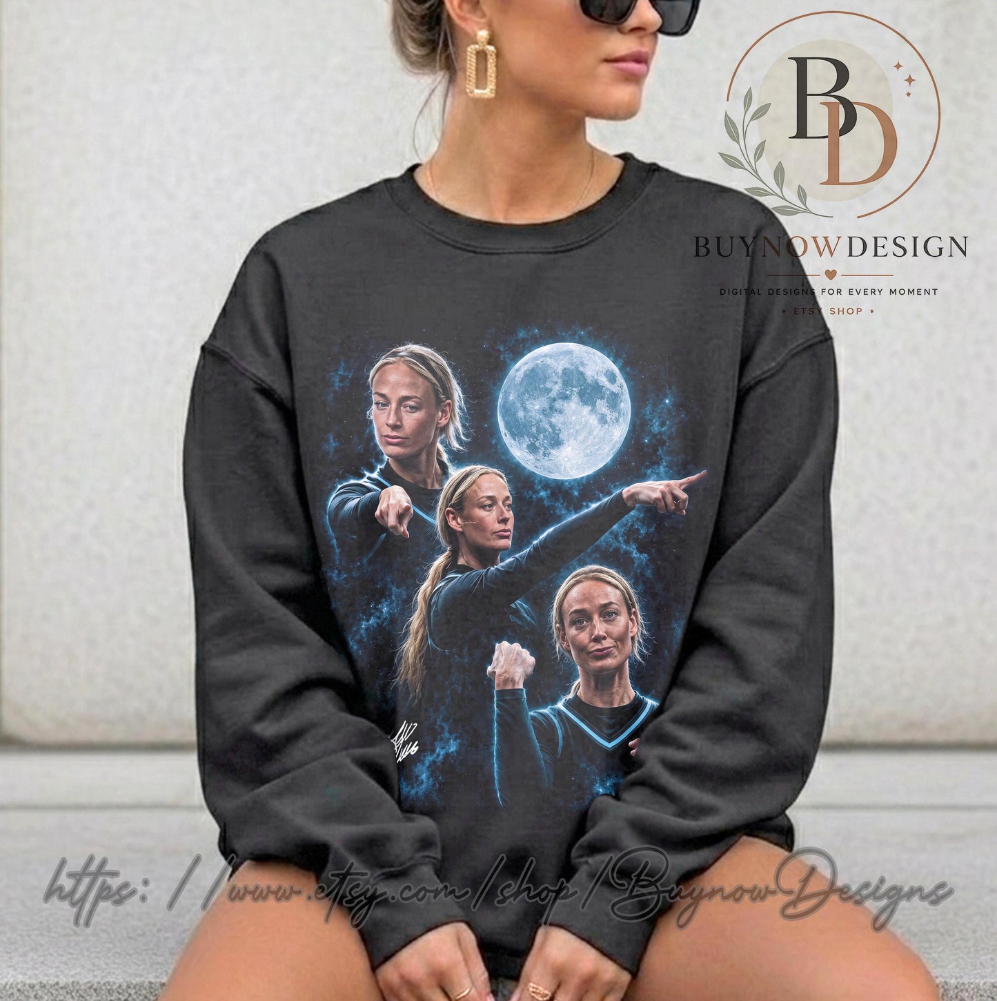 Sophie Cunningham Three Moon Wolf Moon Parody Sports Wnba Fan Sophie Cunningham Pointing Meme Tee Basketball Merch (2)