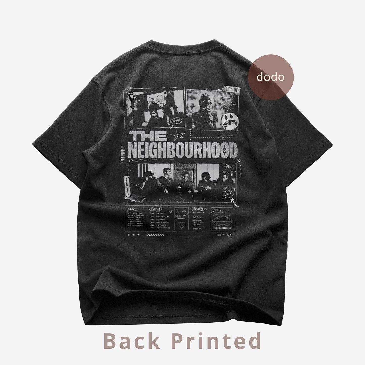 Neighbourhood Sweater Weather Album Rock Music Fan Merch (2)
