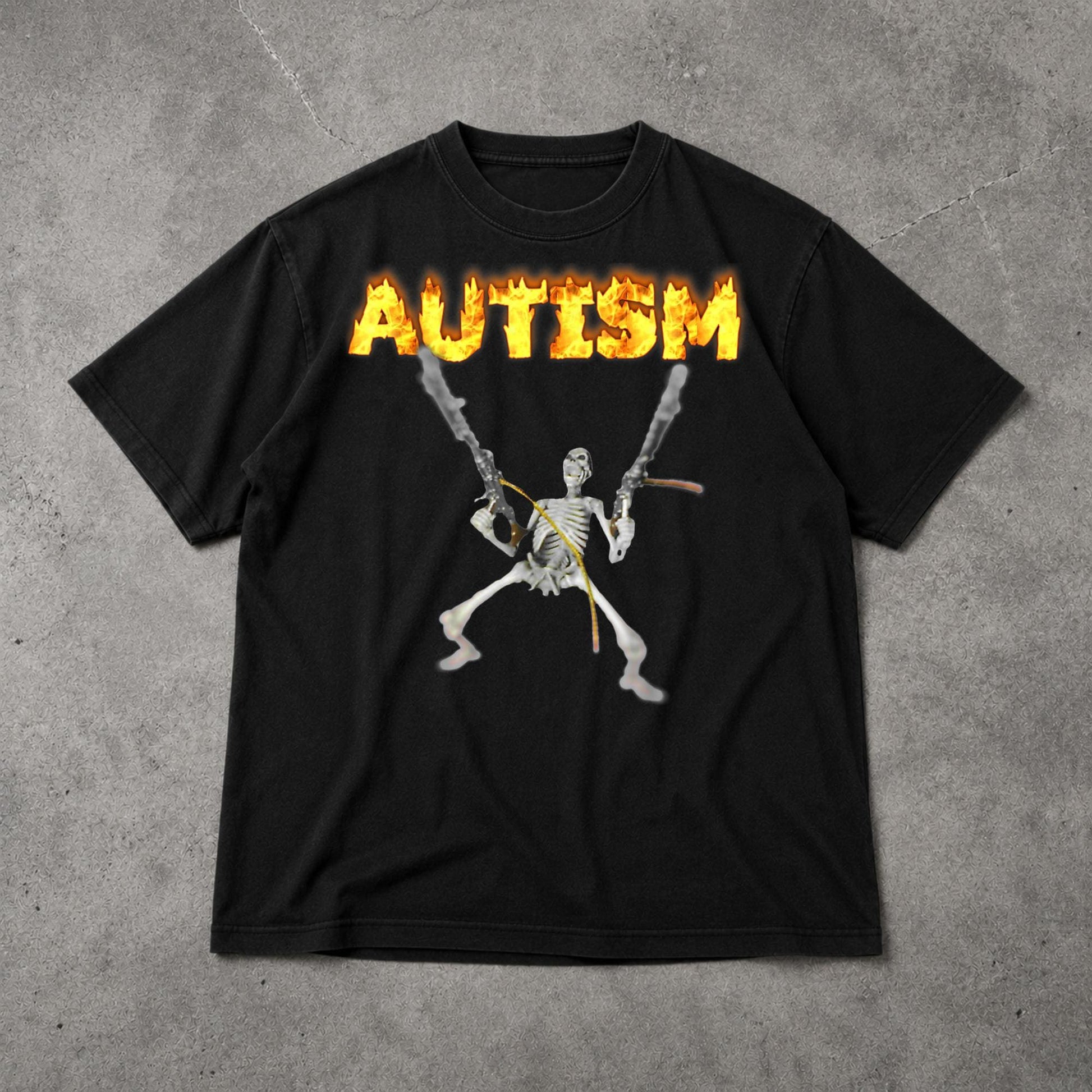 Autism Skeleton Unisex T-shirt, Sweatshirt, Hoodie (1)