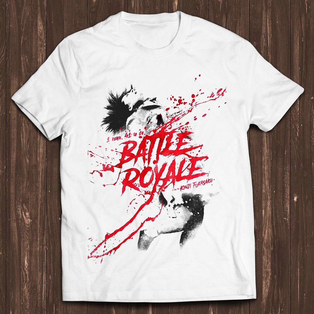 Battle Royale Japan Island Tournament Retro Film Gamer Music Meme Movie Music Tee C2591 (1)