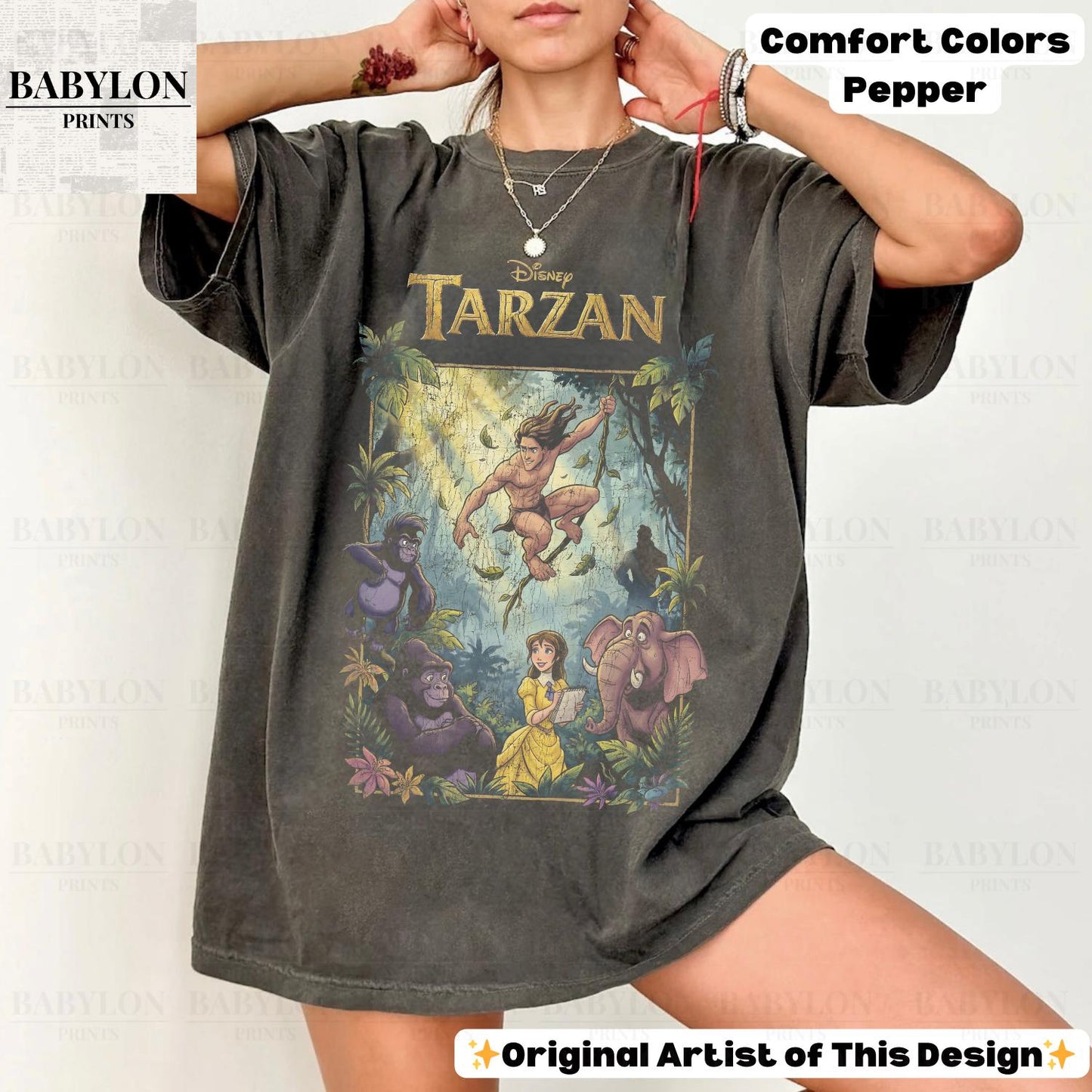 Vintage Disney Tarzan Tarzan Jane Disney Trip Vacation Disney Family Disney World Animal Kingdom (1)