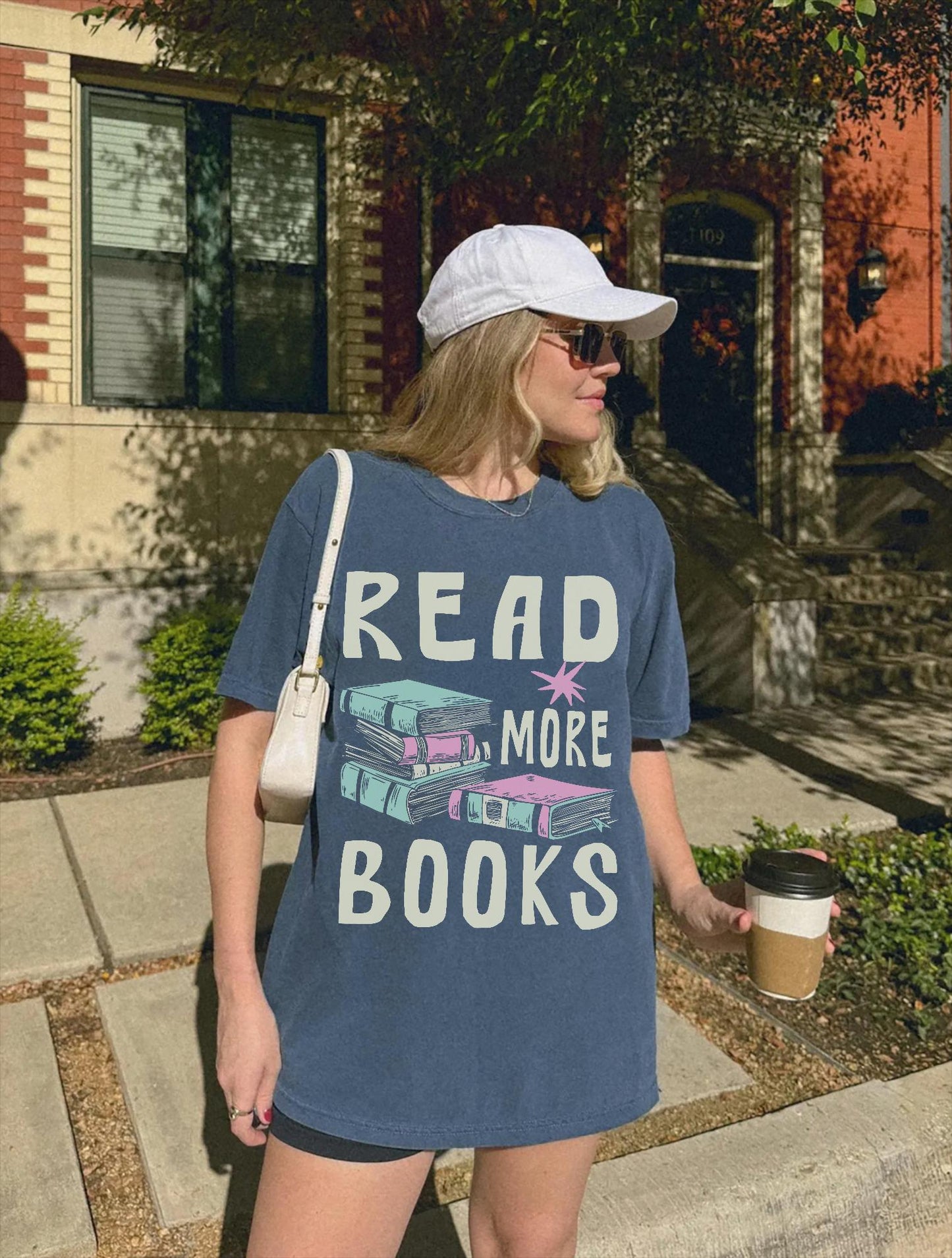 90s Vintage Read More Books Book Lover Bookish Unisex T-shirt, Sweatshirt, Hoodie (4)