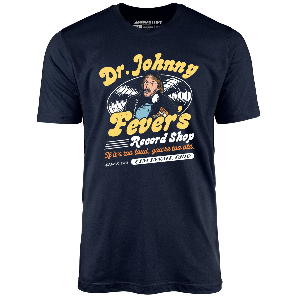 Dr. Johnny Fever's Record Shop - Unisex T-Shirt