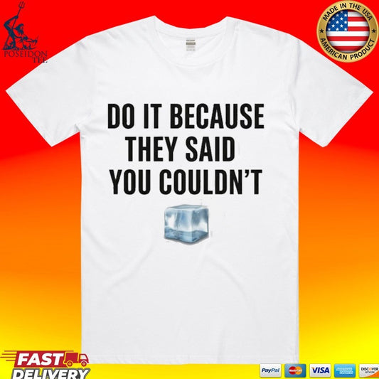 Drake Do It Because They Said You Couldn’t T-shirt