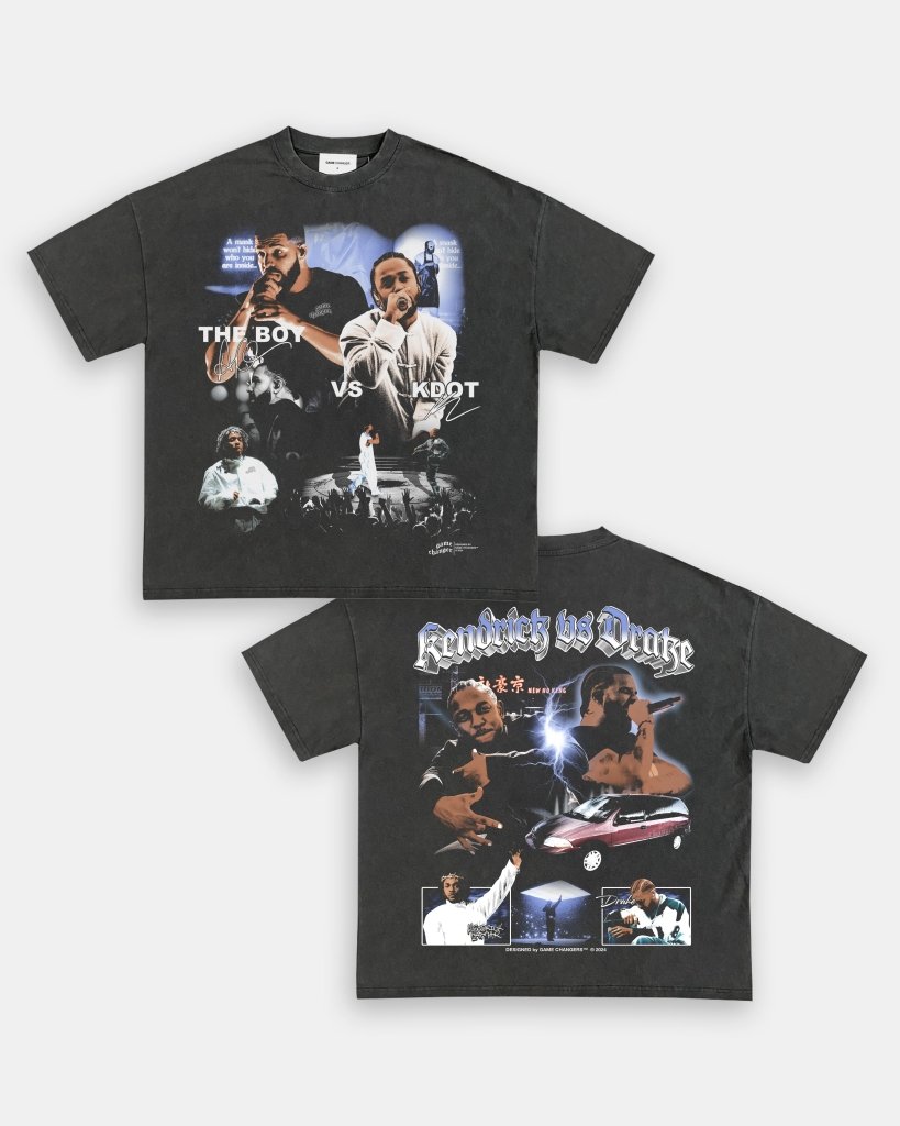 DRAKE VS KDOT V3 TEE - [DS]