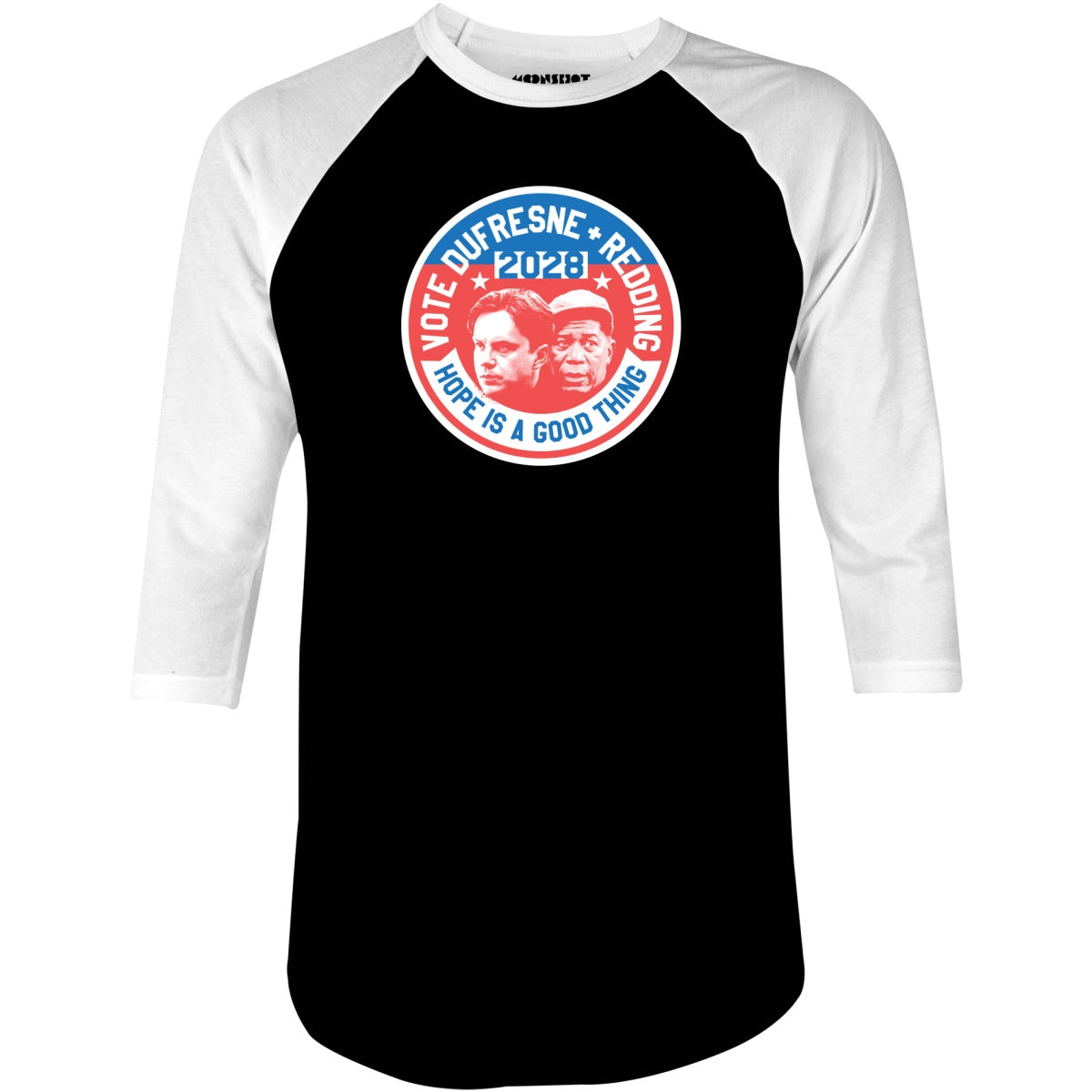 Dufresne Redding 2028 - 3/4 Sleeve Raglan T-Shirt