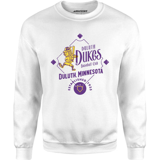 Duluth Dukes - Minnesota - Vintage Defunct Baseball Teams - Unisex Sweatshirt
