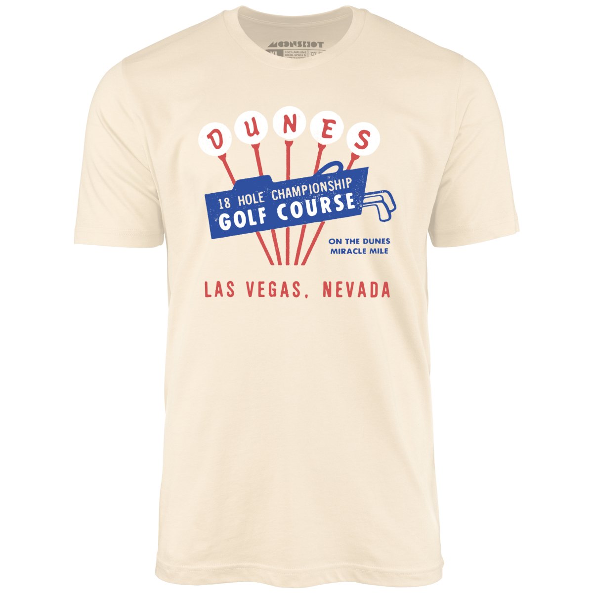 Dunes Golf Course - Vintage Las Vegas - Unisex T-Shirt