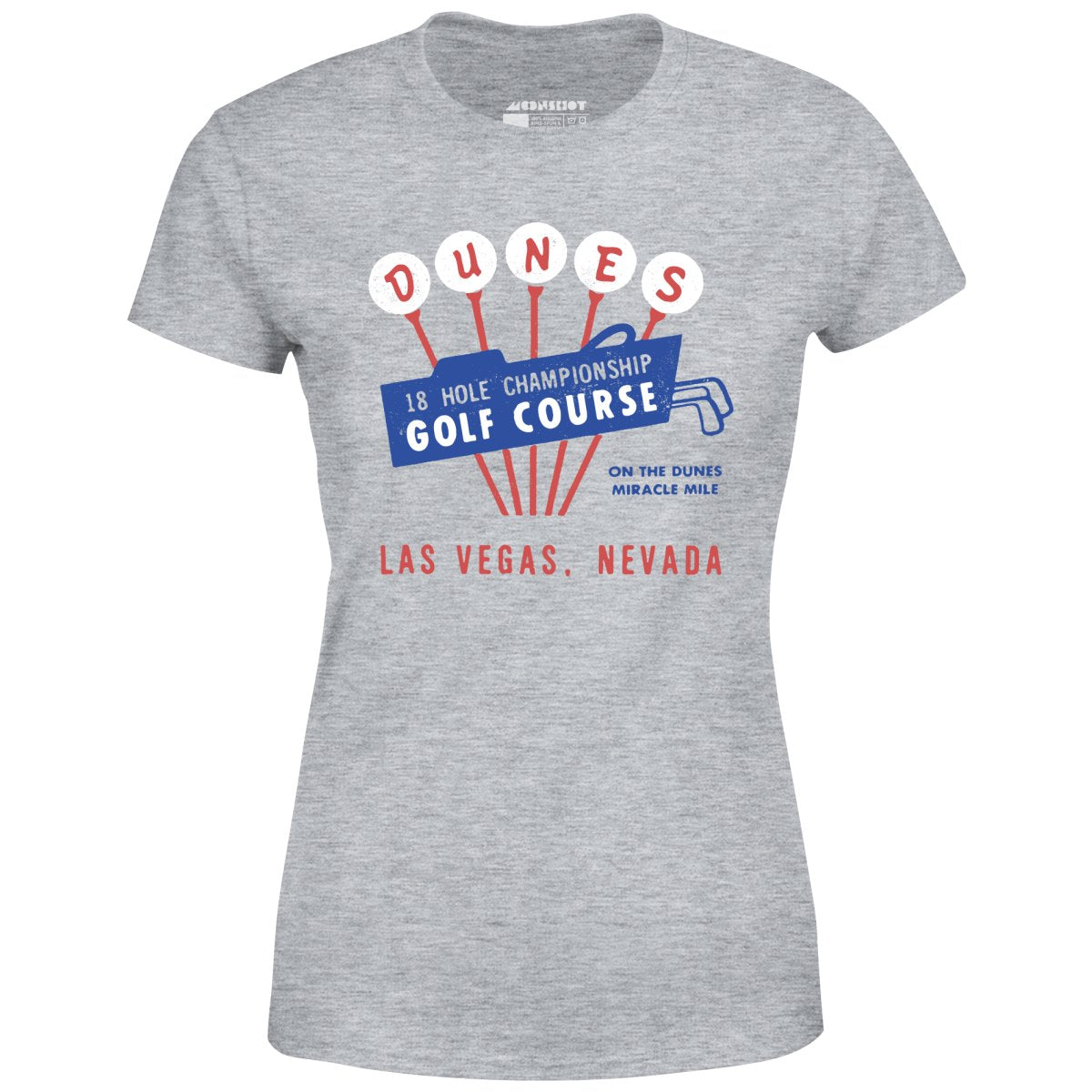Dunes Golf Course - Vintage Las Vegas - Women's T-Shirt
