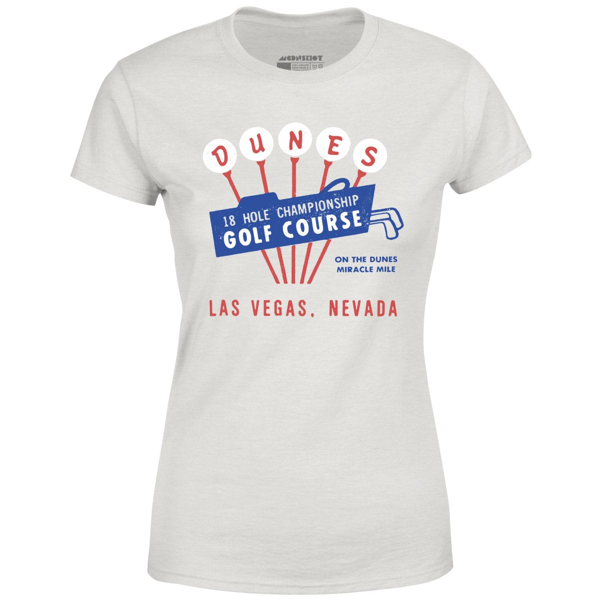Dunes Golf Course - Vintage Las Vegas - Women's T-Shirt