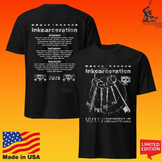 Dwp Inkcarceration Lock & Key T-shirt