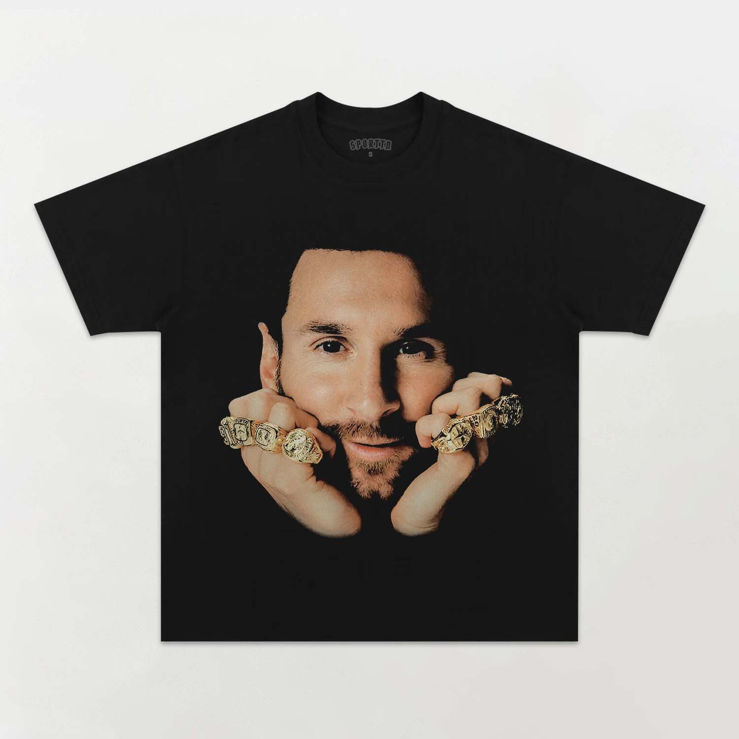 MESSI TEE Style007 - clothing by TeeHivey.com (Image 1)