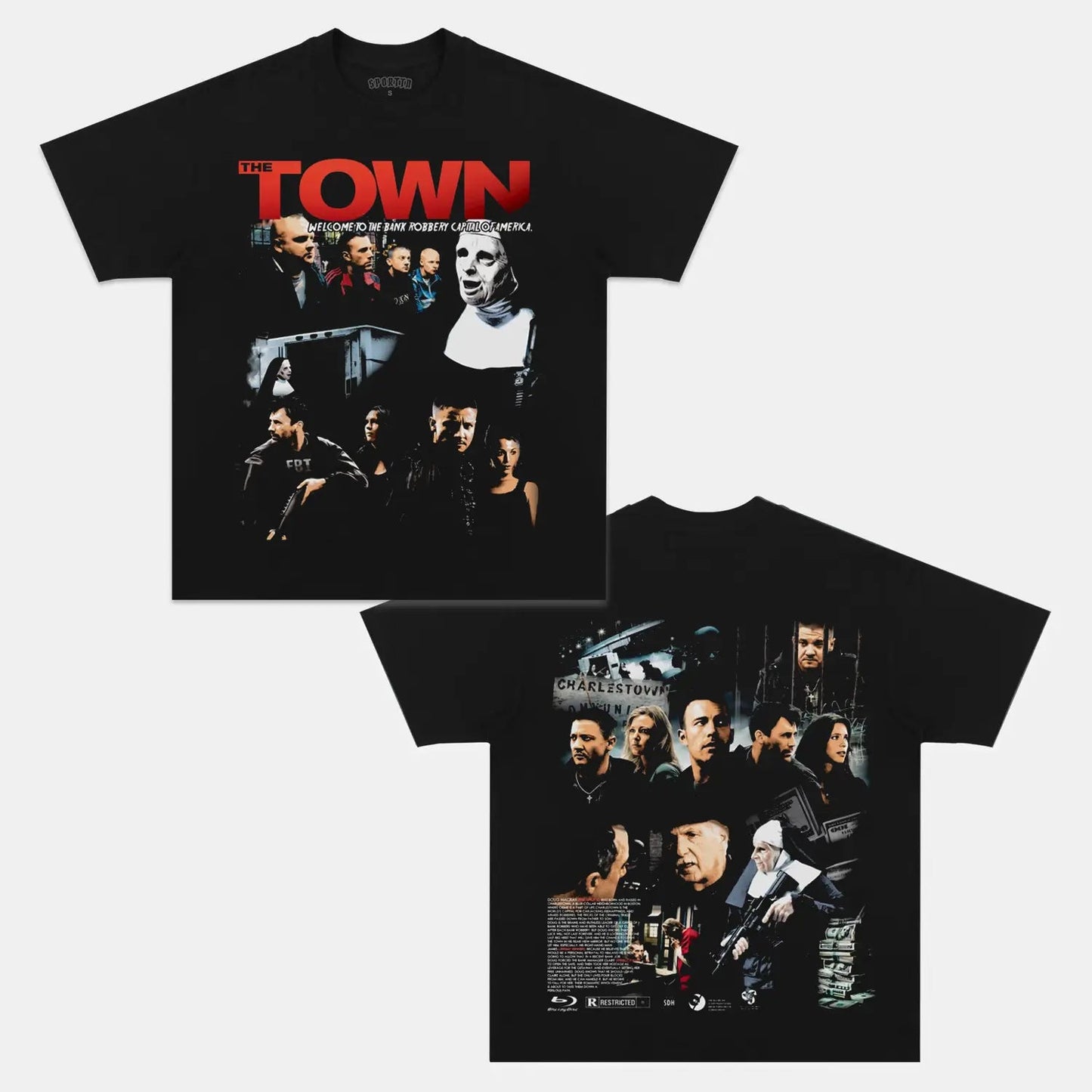 THE TOWN TEE - clothing by TeeHivey.com (Image 1)