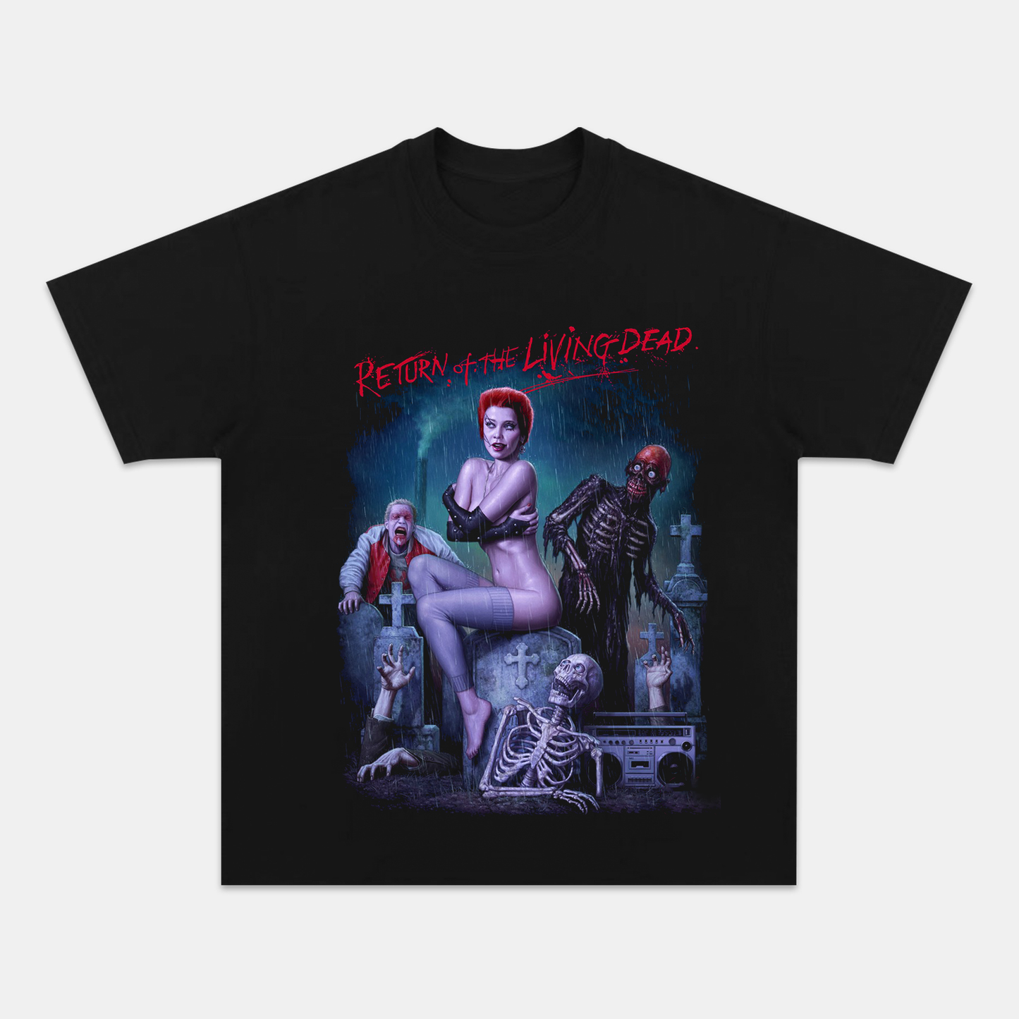 THE RETURN OF THE LIVING DEAD TEE - clothing by TeeHivey.com (Image 1)