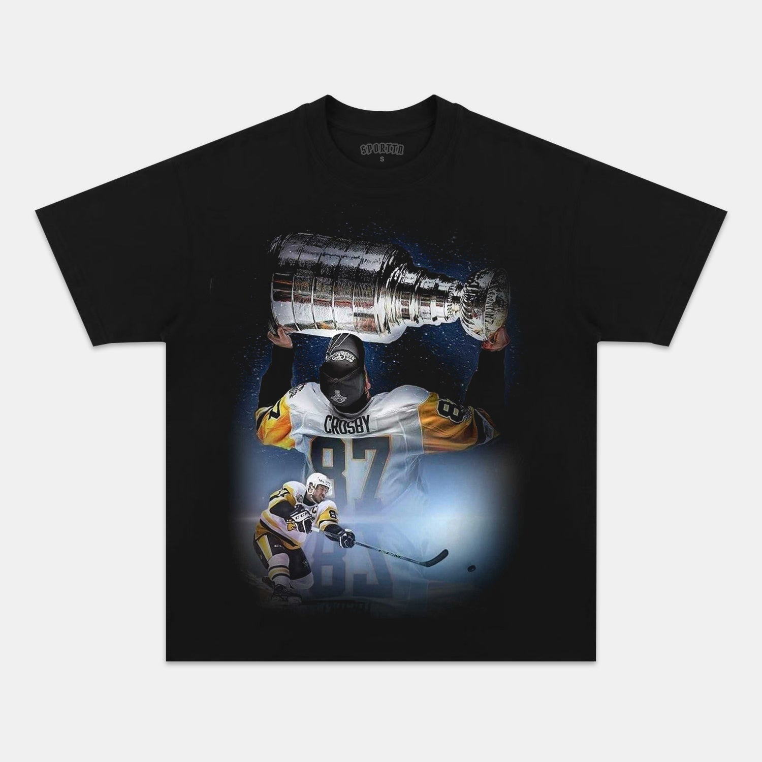 SIDNEY CROSBY 2024 TEE - clothing by TeeHivey.com (Image 1)