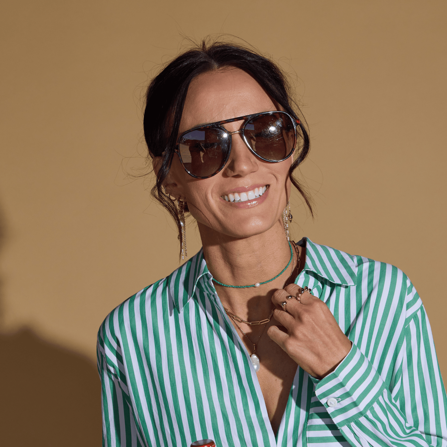 Earhart Cheetah Sunglasses