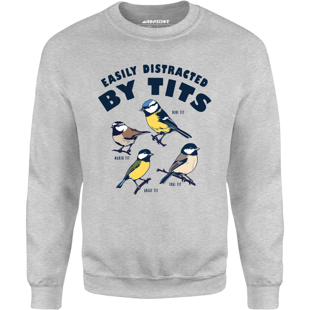 Easily Distracted Birds - Unisex Sweatshirt