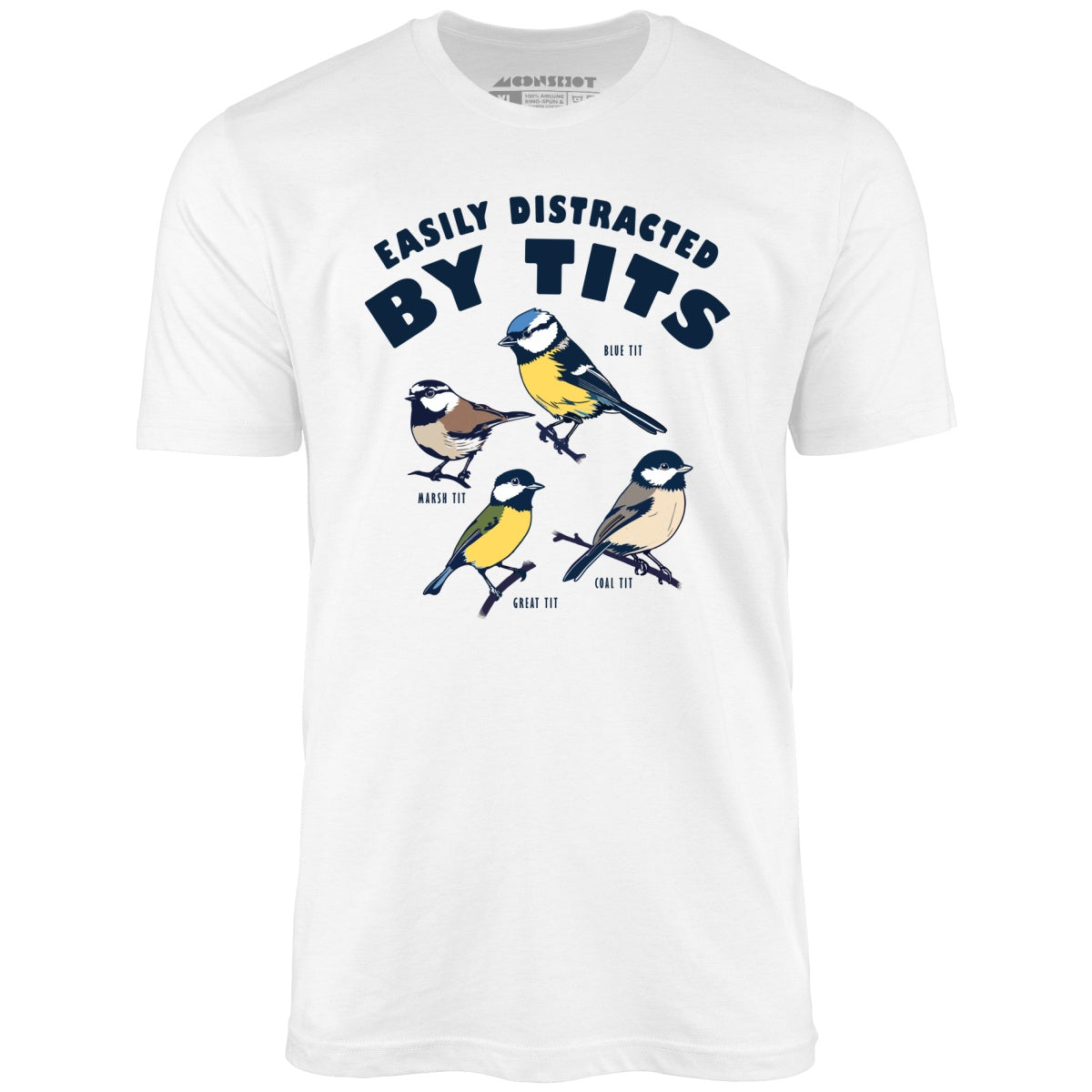 Easily Distracted Birds - Unisex T-Shirt