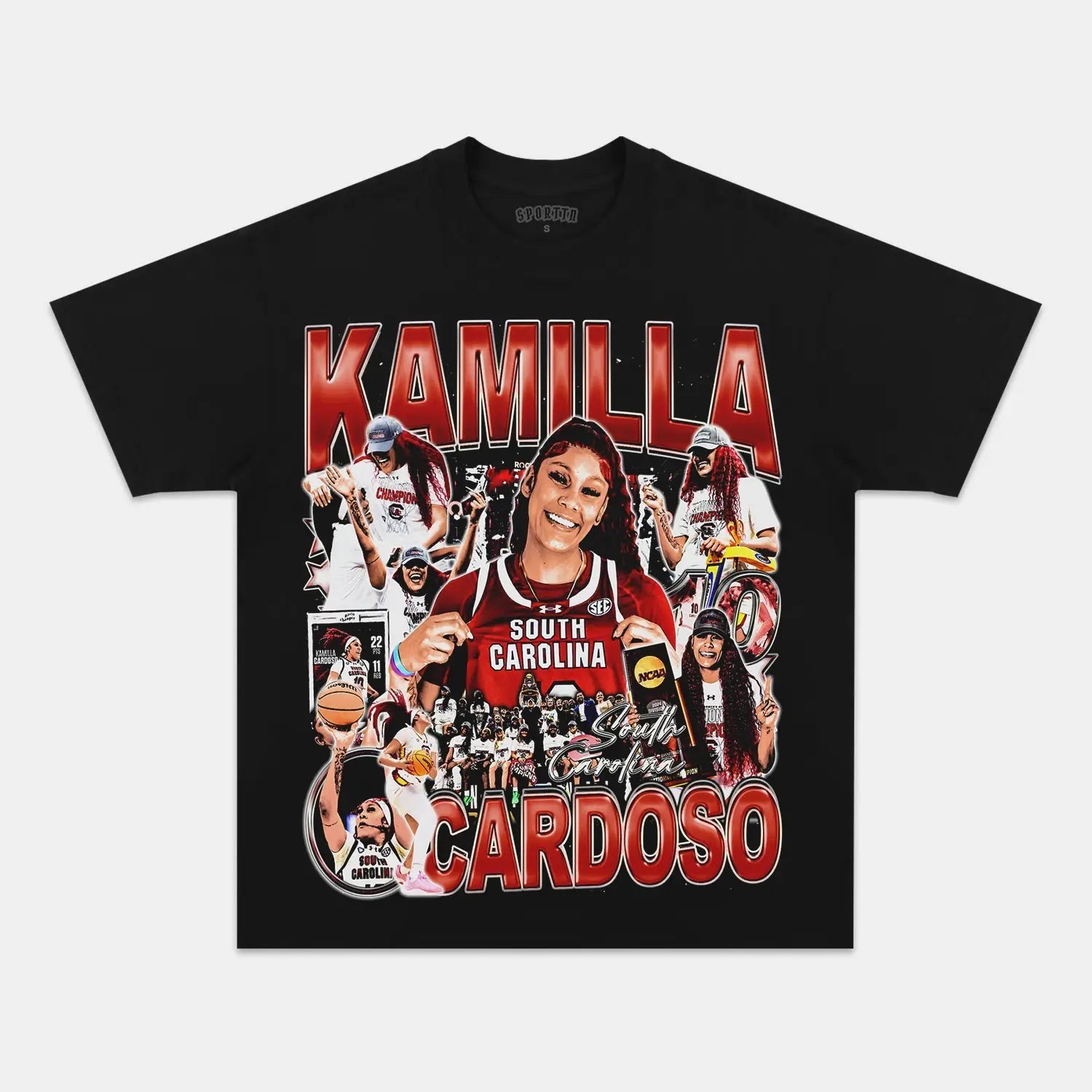 KAMILLA CARDOSO TEE - clothing by TeeHivey.com (Image 1)