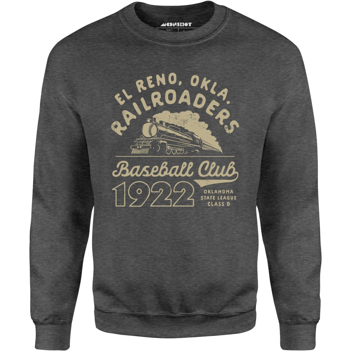 El Reno Railroaders - Oklahoma - Vintage Defunct Baseball Teams - Unisex Sweatshirt