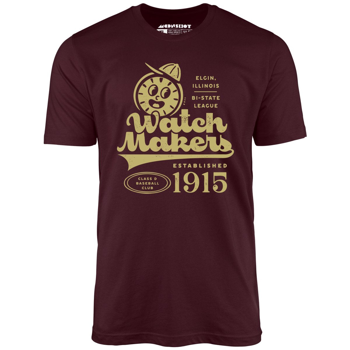 Elgin Watch Makers - Illinois - Vintage Defunct Baseball Teams - Unisex T-Shirt