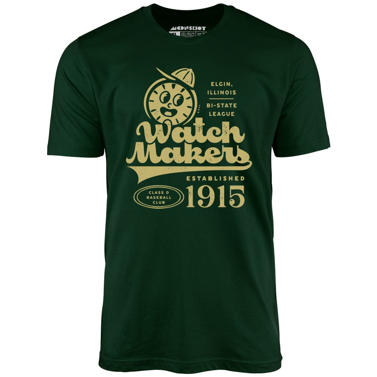 Elgin Watch Makers - Illinois - Vintage Defunct Baseball Teams - Unisex T-Shirt