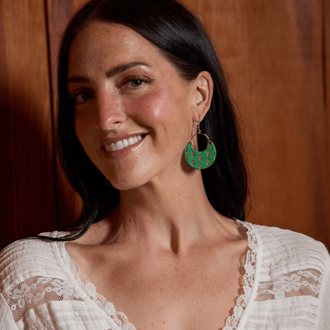 Emerald Sparkle Wallflower Ninas