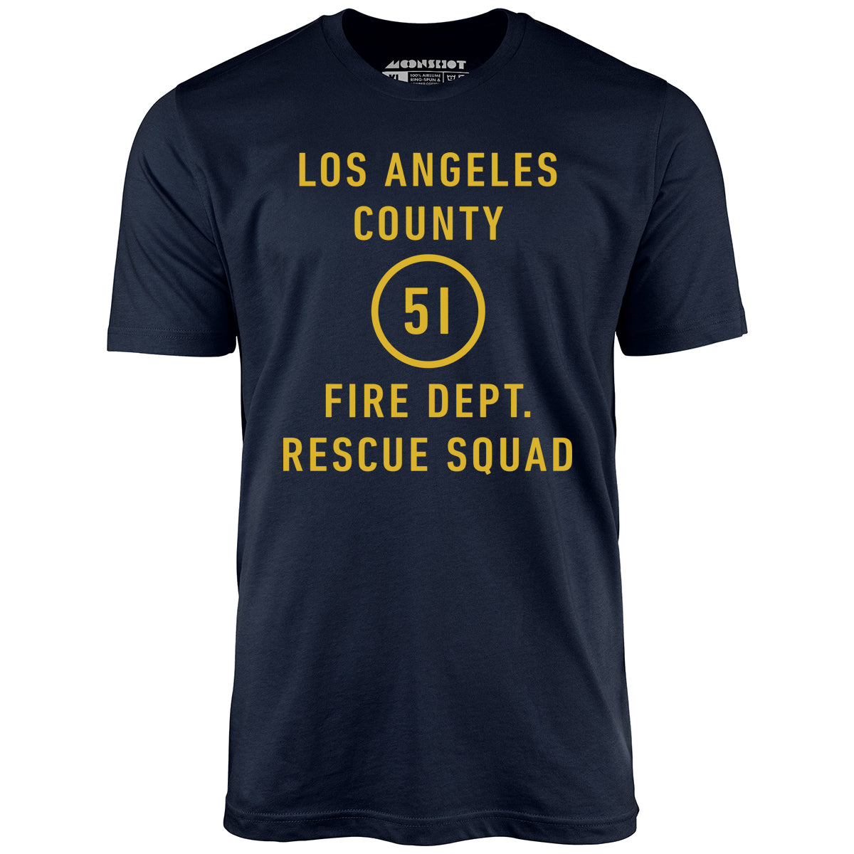 Emergency - Los Angeles County Fire Dept. Squad 51 - Unisex T-Shirt