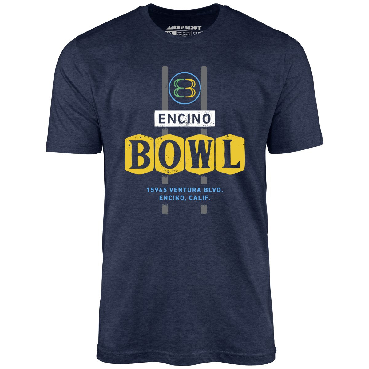 Encino Bowl - Encino, CA - Vintage Bowling Alley - Unisex T-Shirt