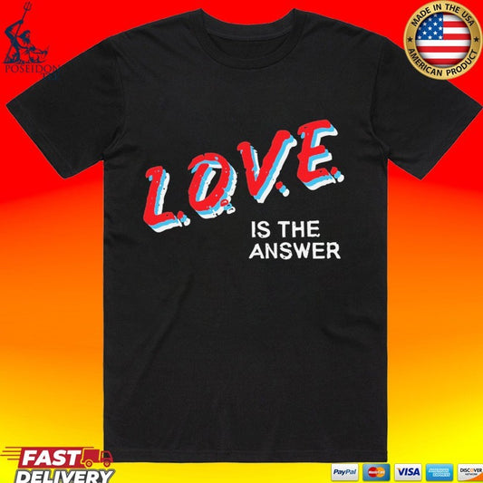 Erol Alkan Love Is The Answer’ T-shirt