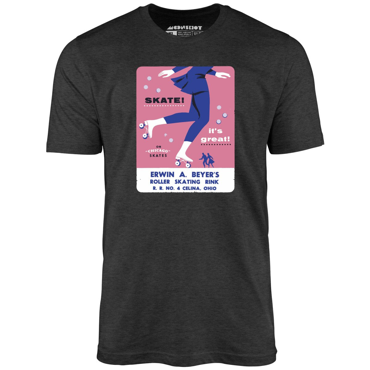 Erwin A. Beyer's - Celina, OH - Vintage Roller Rink - Unisex T-Shirt