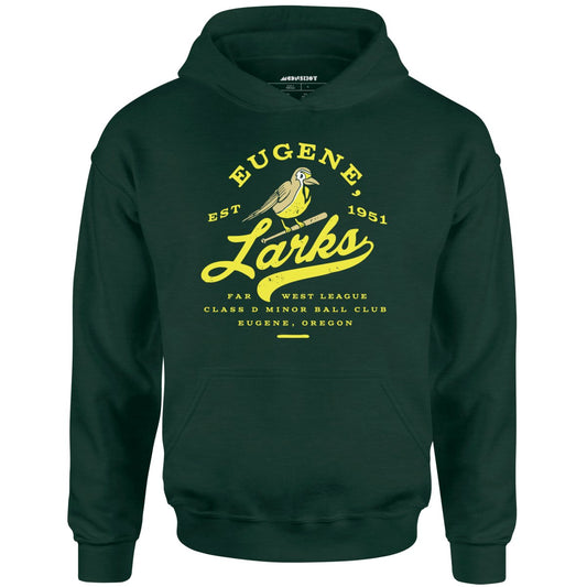 Eugene Larks - Oregon - Vintage Defunct Baseball Teams - Unisex Hoodie
