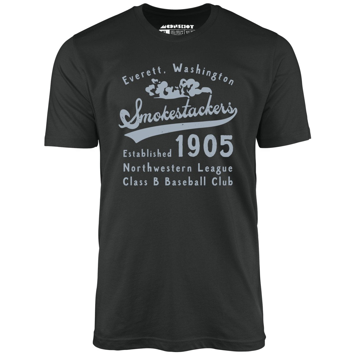Everett Smokestackers - Washington - Vintage Defunct Baseball Teams - Unisex T-Shirt